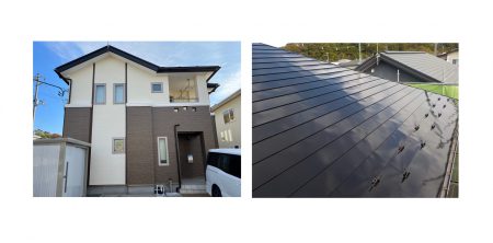 秋田市泉A様邸 外壁塗装・屋根塗装 完工しました