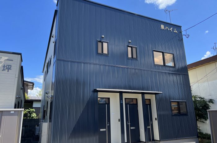 秋田市泉　泉ハイム　外壁塗装・屋根塗装