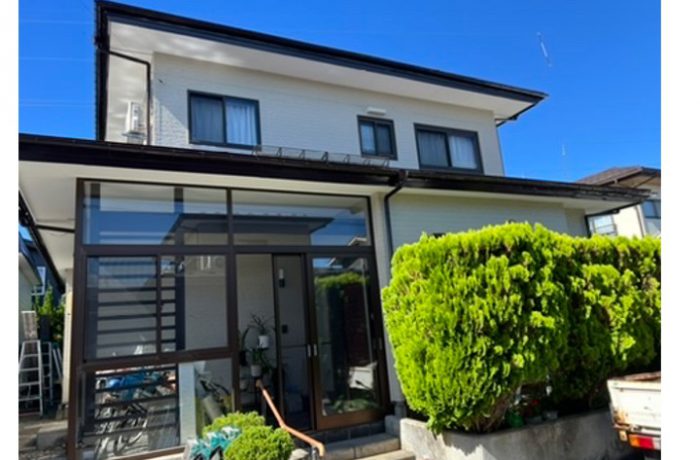秋田市御野場H様邸　外壁塗装・屋根塗装