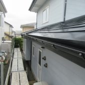 秋田市御所野S様邸　雨樋交換工事